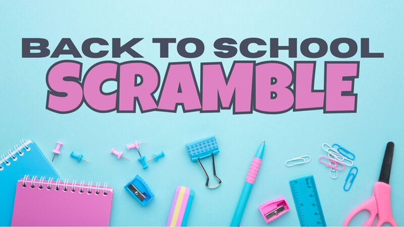 Back to School Scramble
